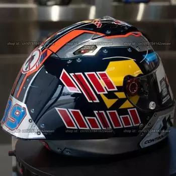 Полнолицевой мотоциклетный шлем Race-R Pro GP Winter Test Helmet Motocross Racing Мотоциклетный шлем Casco Moto Capacete Moto M