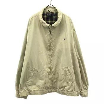 Polo by Ralph Lauren 90s Old Logo embroidery Swing top 4X Big Size Jacket Men s Used