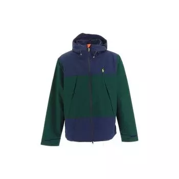 Polo Ralph Lauren цветные блоки капюшоном молния куртка мужская куртки зеленый 710917315000-001 M