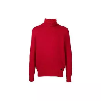 Polo Ralph Lauren FW21 шерстяной свитер с высоким воротом и длинными рукавами, мужской свитер, красный 710814395-006 S