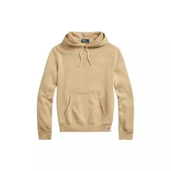 Polo Ralph Lauren FW22 однотонный пуловер с длинным рукавом мужская толстовка коричневый MNPOKNI16822299-250 XS