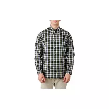 Polo Ralph Lauren FW23 Клетчатая рубашка на пуговицах Мужские рубашки Зеленые 710922259-003 XS