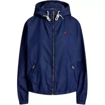 Polo Ralph Lauren Хлопковая куртка с капюшоном свободного кроя Женские куртки Темно-синий WMPOOTWN5A20089-410 M
