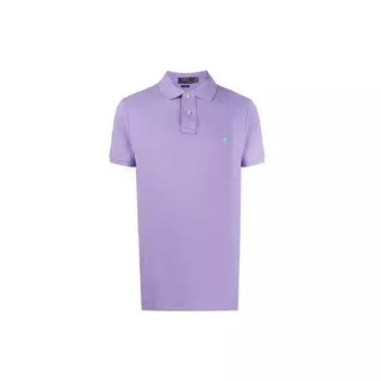 Polo Ralph Lauren Logo Embroidered Short Sleeve Polo Shirt Men tops Light-Fiorentino 710795080-029 S