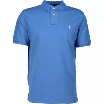 Polo Ralph Lauren логотип вышитый рубашка поло мужские топы синий 710534735-407 M