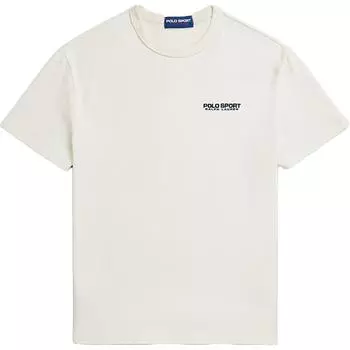 Polo Ralph Lauren Однотонная футболка-поло с коротким рукавом Мужские топы Белый MNPOTSH1N822674-101 S