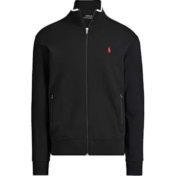 Polo Ralph Lauren однотонная куртка с длинным рукавом на молнии мужские куртки черные 710743326-002 S