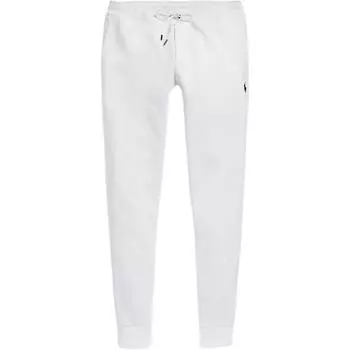 Polo Ralph Lauren Однотонные брюки кэжуал с манжетами на кулиске Мужские брюки Белый 710881518-008 L