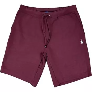 Polo Ralph Lauren Однотонные шорты с вышивкой пони на кулиске, прямые, повседневные, мужские, бордовые 710883336-033 XXL