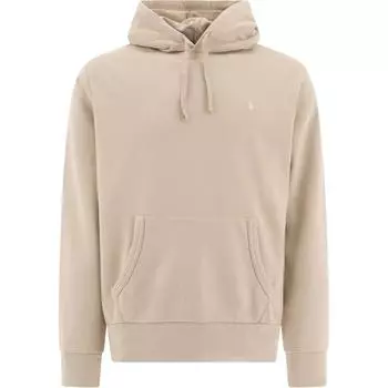 Polo Ralph Lauren Однотонный худи пуловер с длинным рукавом Мужской свитшот Серый 710916690-029 L