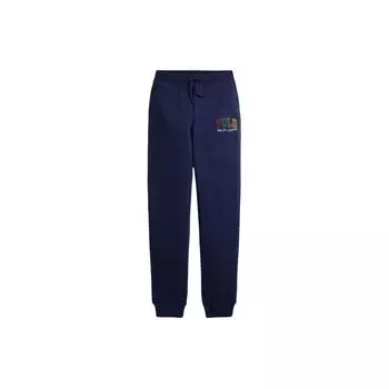 Polo Ralph Lauren повседневные брюки детские с вышитым логотипом, облегающие длинные брюки детские плавки синего цвета 323902405-001 XL