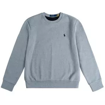Polo Ralph Lauren с круглым вырезом и вышитым логотипом Pony, длинный рукав, мужская толстовка, серый цвет 710634932-002 M