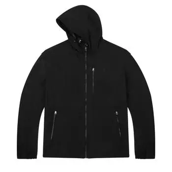 Polo Ralph Lauren Small Pony Logo Embroidered Hard Shell Windbreaker Jacket Men jackets Black MNPOOTW16020589-001 XL