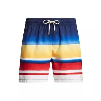 Polo Ralph Lauren SS22 Красные в полоску Шорты прямого кроя Повседневные Мужские шорты Многоцветный MNPOSWM17620212-999 XS