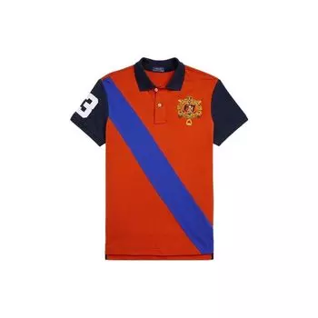 Polo Ralph Lauren SS22 Логотип Patch Вышитый хлопок короткий рукав Поло рубашка Женские топы WMPOKNINCU20390-800 XS