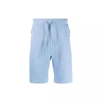Polo Ralph Lauren SS22 однотонные шорты средней талии с завязками на талии, прямые повседневные спортивные шорты для мужчин, синие 710860384-007 M