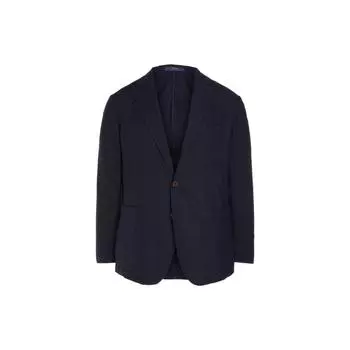 Polo Ralph Lauren SS22 Однотонный мужской пиджак с длинным рукавом, темно-синий MNPOSPC27620255 XS