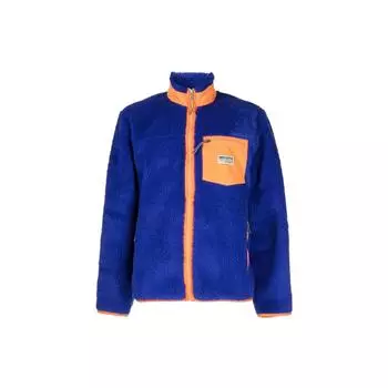 Polo Ralph Lauren Ss23 флисовая куртка с высоким воротом и молнией, длинный рукав, мужская куртка, синяя 710890933-002 XXL