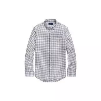 Polo Ralph Lauren SS23 клетчатая вышитая однобортная рубашка мужские рубашки многоцветные MNPOWOV16821723-999 XL