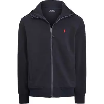 Polo Ralph Lauren Ss23 однотонная куртка с вышитым маленьким пони на молнии с длинным рукавом мужские куртки темно-синие MNPOKNI16820952-410 S