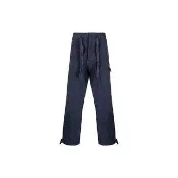 Polo Ralph Lauren SS23 однотонные повседневные рабочие брюки на молнии со шнуровкой мужские брюки темно-синие 710864878-001 XXL