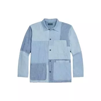 Polo Ralph Lauren SS23 Slim Fit Button Down Long Sleeve Shirt Men Shirts Blue MNPOWOV16823017-400 L