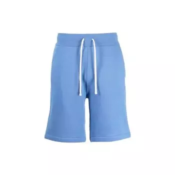 Polo Ralph Lauren SS23 Solid High-Waisted Drawstring Casual Shorts Men shorts Blue 710790292-033 S