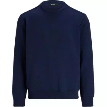 Polo Ralph Lauren SS25 Стеганый Двусторонний Вязаный Свитшот Мужской Свитшот Темно-синий MNXGKNI16820282-410 M