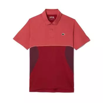 Поло с короткими рукавами LACOSTE Novak с каймой DH736054GIIU