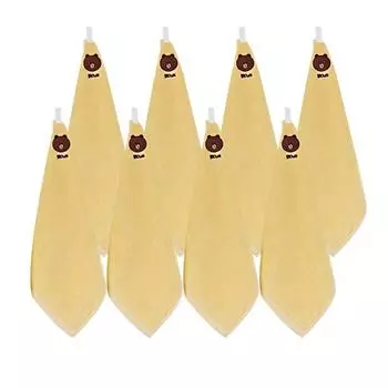 Полотенца Line Friends Flower Ring 50г, коричнево-желтые, 8 шт.