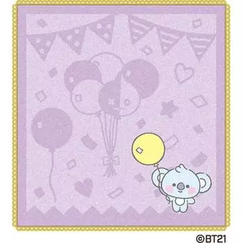 Полотенце для рук Ensky BT21 жаккардовое, тип A LITTLE FESTA 1KOYA 230 x 245 мм Хлопок, полиэстер, прибл.