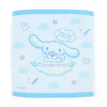 Полотенце для рук Sanrio Sanrio Cinnamoroll с надписью Полотенце для рук Cinnamon Cinnamoroll 36 x 34 x Персонаж SANRIO 101842 (САНРИО) 0.4cm