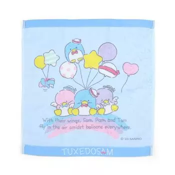 Полотенце для рук Sanrio Tuxedo Sam 428060 (Воздушный шар мечты)