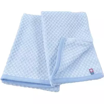 Полотенце Imabari Towel Brand Pocotton Face Towel Set of 33 x Daily Made in Made in Blue 2, 73 см, 100% хлопок, тонкие, впитывающие, использование, Япония, Япония,