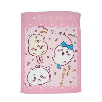 Полотенце-одеяло Marushin для детского сада Chikawa Rabbit Nap 0775015200 Дети, Hachiware, Персонаж, Милый, 100% Хлопок, Одеяло для девочек,