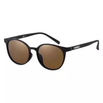 Поляризованные очки Boston Glasses 01 Черный [Shimano] UJ-053Y Коричневый/Матовый