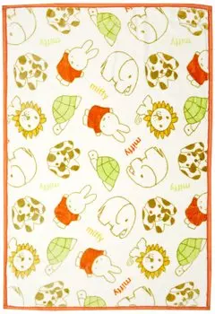 Полуодеяло Everyone Warm 16 Miffy H140 x W100cm [Marushin] (1) Прибл.