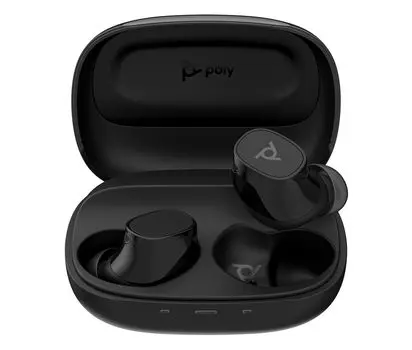 Poly Voyager Free 20 True Wireless Earbuds Адаптивное активное шумоподавление Многоточечное подключение Интеллектуальное шумоподавление Серый (АНК) A28PYAA#UUF