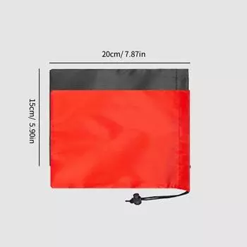 Polyester Bundle Pocket Nylon Drawstring Bag Oxford Outdoor Storage Dust Bag Clothing Finishing Bag Packaging Bag красный