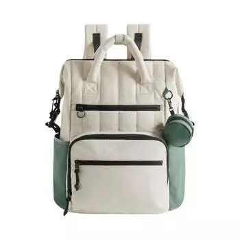 Polyester Large Capacity Bag Fashion Shoulders Backpack Practical Diaper Bag Daily Use