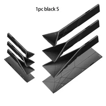 Polygons Flat Measuring Spoons Folds Folding Spoons Creativity Flat 3-in-1 Measuring Spoons black s