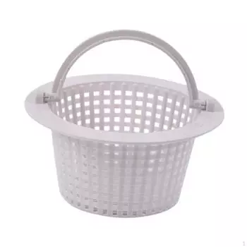 Pool Skimmer Basket with Handle, Professional, Portable Cleaning Tool Effective Replacement