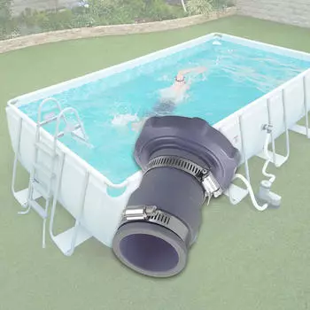 Pool Vacuum Hose Adapter Direct Replace Premium Wear Resistant Connector, Easy to Install