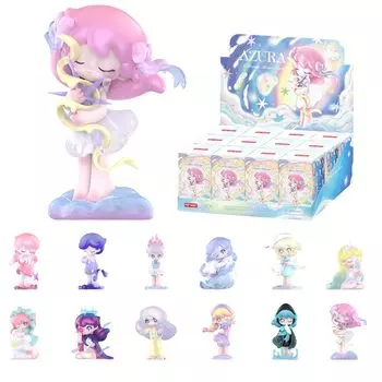 POP MART AZURA Мечта о звездах Серия Коробка 12 Pop Mart Gacha Gacha Blind Box Фигурка Пластиковая модель Премиум игрушка Мягкий винил Оригинальный персонаж