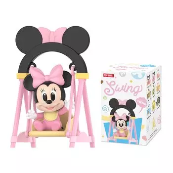POP MART Disney Swing Series Pop Mart Gacha Gacha Blind Box Фигурка Пластиковая модель Премиум Игрушка ПВХ Мягкий винил Оригинальный персонаж Подарок на день рождения [1