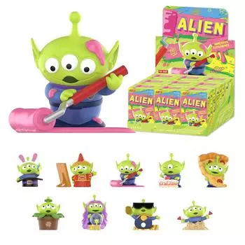 POP MART Experience Series Pop Mart Gacha Gacha Blind Box Фигурка Пластиковая модель Премиум Игрушка Мягкий винил Оригинальный персонаж Подарок на день рождения Disney/Pixar