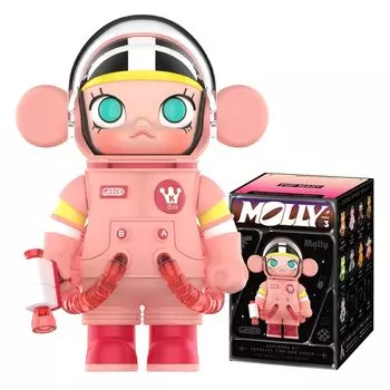 POP MART MEGA SPACE MOLLY Series 3 Pop Mart Gacha Gacha Blind Box Фигурка Пластиковая модель Премиум Игрушка ПВХ Мягкий винил Оригинальный персонаж Подарок на день рождения