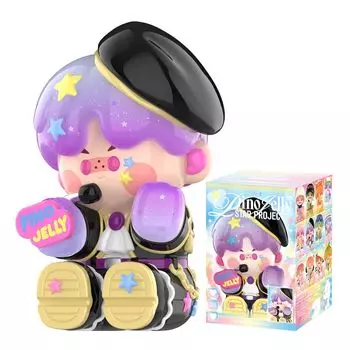 POP MART PINO JELLY Star Project Series Pop Mart Gacha Gacha Фигурка Пластиковая модель Премиум игрушка Мягкий винил Оригинальный персонаж Подарок на день рождения [1 шт.]
