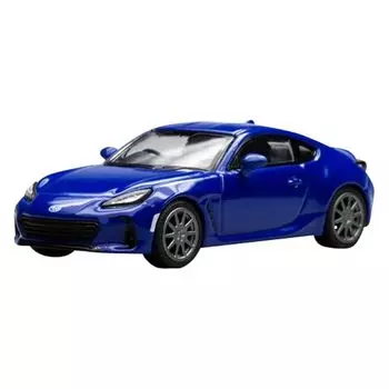 POP RACE 1/64 subaru BRZ сапфирово-синий Готовый продукт