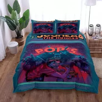 Pop s attack Boys Duvet Cover Set King Queen Double Full Twin Single Size Bed Linen Set EU Single 135x200cm